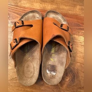 Vintage BIRKENSTOCK ZURICH LEATHER SIZE EURO 38